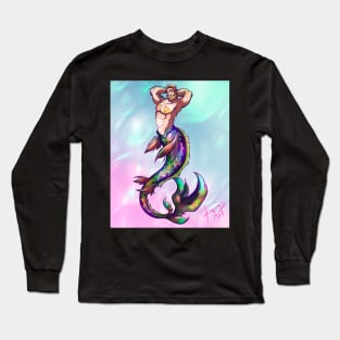 Tattooeddandyyy Merman Long Sleeve T-Shirt